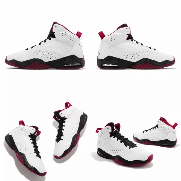 Nike Jordan Lift Off Basketball Shoes White/University Red AR4430 106 Mens Sizes - Picture 3 of 5